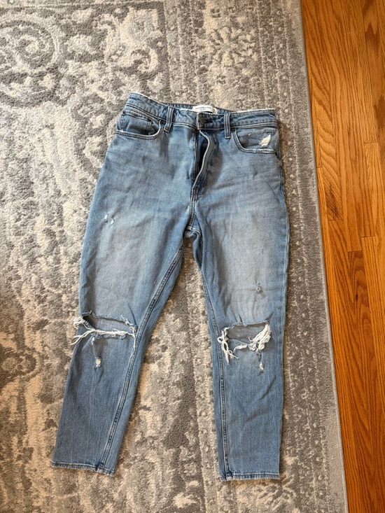 Abercrombie & Fitch Denim - Abercrombie and Fitch the skinny high rise distressed jeans